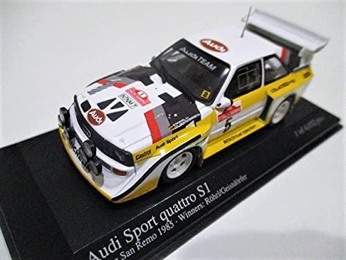Amazon | 1/43 Minichamps アウディ スポーツ クワトロ S1 W.ロール